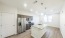 a kitchen with a large island